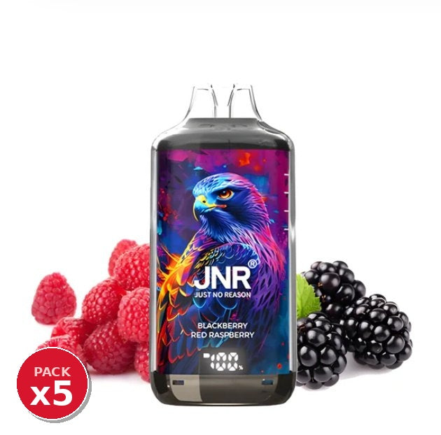 Pack x5 JNR Falcon Blackberry Red Raspberry