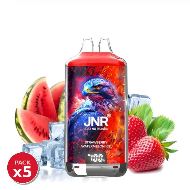 Pack x5 JNR Falcon Strawberry Watermelon Ice